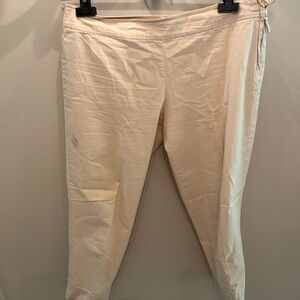 Cute Capri pants white/cream size large